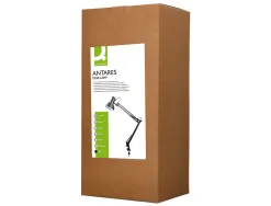 Lampe bureau q-connect antares puissance 40w dimensions 720x160mm coloris noir
