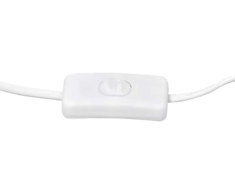 Lampe bureau q-connect orion metal details bois bras flexible coloris noir