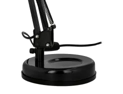 Lampe bureau q-connect polaris puissance 40w dimensions 150x430x160mm coloris noir
