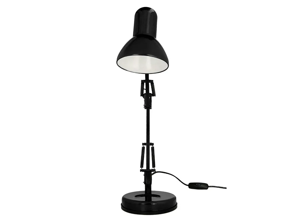 Lampe bureau q-connect polaris puissance 40w dimensions 150x430x160mm coloris noir