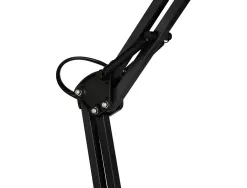 Lampe bureau q-connect polaris puissance 40w dimensions 150x430x160mm coloris noir