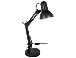Lampe bureau q-connect polaris puissance 40w dimensions 150x430x160mm coloris noir