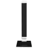 Lampe bureau q-connect sirio led 13w 800 lm tactile 3 niveaux luminosite intensite reglable coloris noir