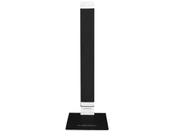 Lampe bureau q-connect sirio led 13w 800 lm tactile 3 niveaux luminosite intensite reglable coloris noir