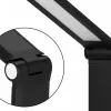 Lampe bureau q-connect vega 52 led puissance 10w dimensions 190x380x320mm coloris noir