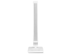 Lampe bureau q-connect vega 52 led puissance 10w dimensions 190x380x320mm coloris blanc
