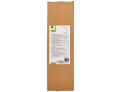 Lampe bureau q-connect vega 52 led puissance 10w dimensions 190x380x320mm coloris blanc