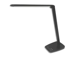Lampe de bureau led unilux twistled noire température réglable 2700 6000k
