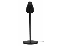 Lampe de bureau q-connect abs tactile 6w 32 led cct 3000k-6300k 360lm e=1000lux coloris noir