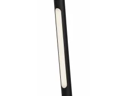 Lampe de bureau q-connect abs tactile 6w 32 led cct 3000k-6300k 360lm e=1000lux coloris noir