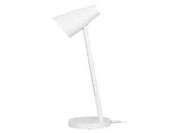 Lampe de bureau q-connect abs tactile 6w 32 led cct 3000k-6300k 360lm e=1000lux coloris blanc