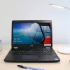 Lampe de bureau unilux led nelly sans fil batterie cable usb 400 lumen classe energetique a coloris blanc