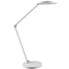 Lampe de bureau unilux omega led d-eu systeme eye-caring 55cm coloris blanc