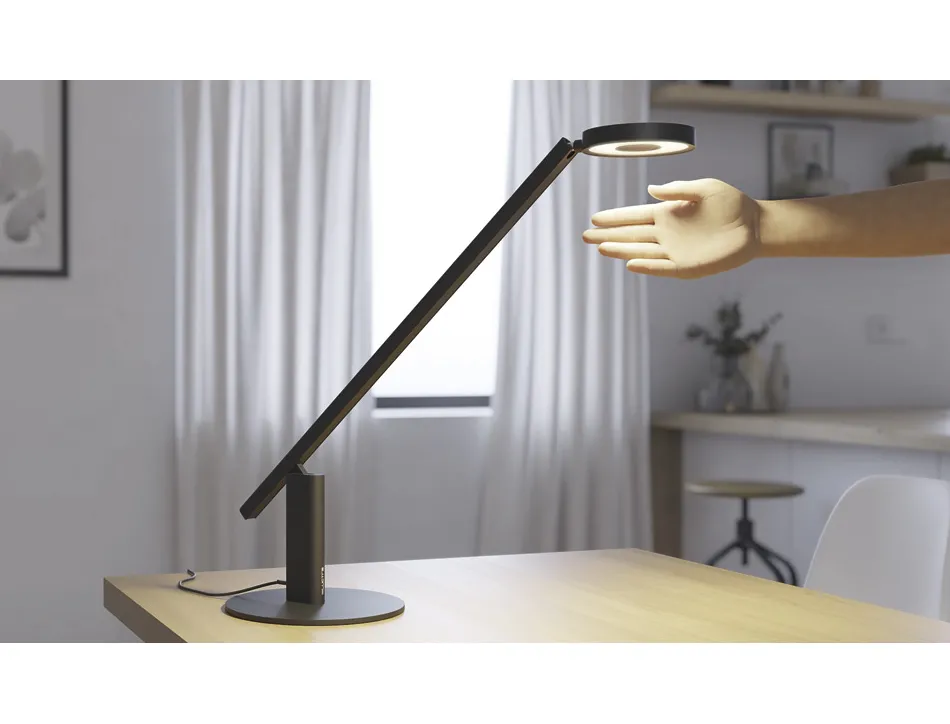 Lampe de table durable luctra table lite base flux lumineux 900lm socle diam. 210mm hauteur 400-620mm coloris