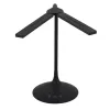 Lampe led alba 2 tetes orientables sans fil transportable longueur 27cm base diam. 17cm bras 36cm