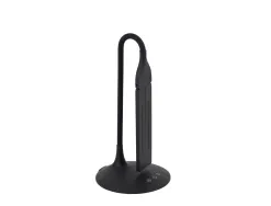 Lampe led alba 2 tetes orientables sans fil transportable longueur 27cm base diam. 17cm bras 36cm