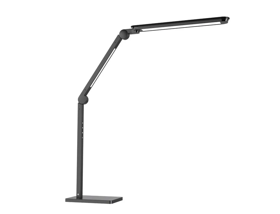 Lampe led cep fixation a poser ou a pince temp couleur 3000k/5700kg lumen 600lm hauteur 49cm coloris noir