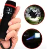 Lampe torche q-connect plastique avec zoom 1 watt mode éclairage on/off 3 piles aaa fournies coloris noir/rouge