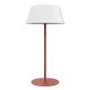 Lampe unilux loompa led 35cm recharge par usb coloris brique
