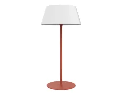 Lampe unilux loompa led 35cm recharge par usb coloris brique
