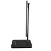Lampe unilux novy pliable usb led tete et base rotative bras reglable coloris noir