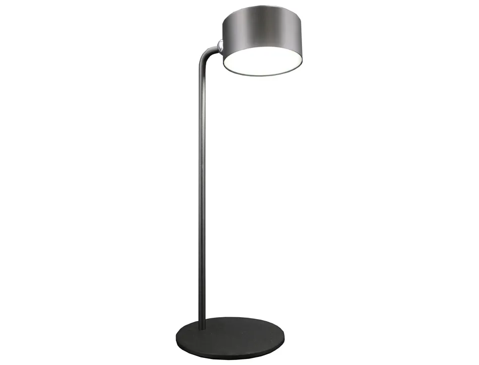 Lampe unilux sunset led boule magnetique rotative 360 coloris noir