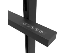 Lampe unilux zenith led bras rotatif coloris noir