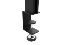 Lampe unilux zenith led bras rotatif coloris noir