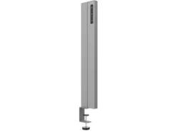 Lampe unilux zenith led bras rotatif coloris gris metal