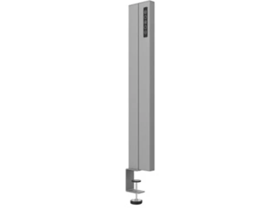 Lampe unilux zenith led bras rotatif coloris gris metal