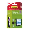 Languette adhesive command accroche-tableau taille m coloris noir boite 8 unites
