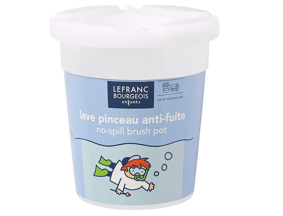 Lave pinceaux anti-fuites lefranc bourgeois