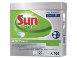 Lave-vaisselle sun tout en 1 en tablette boîte 100 unités
