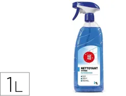 Lave-vitres coldis actiff pro nettoie dégraisse fait briller vitres surfaces modernes pistolet 1l