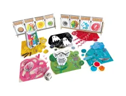 Les emotions asmodee le monstre des couleurs figurines en bois bocaux etageres jetons de 2 a 5