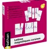 Lettres magnetiques nathan cursives