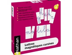 Lettres magnetiques nathan cursives