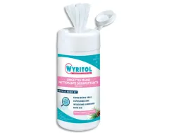 Lingettes mains désinfectantes wyritol parfum pin boîte 100
