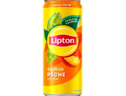 Lipton ice tea peche slim canette 33cl