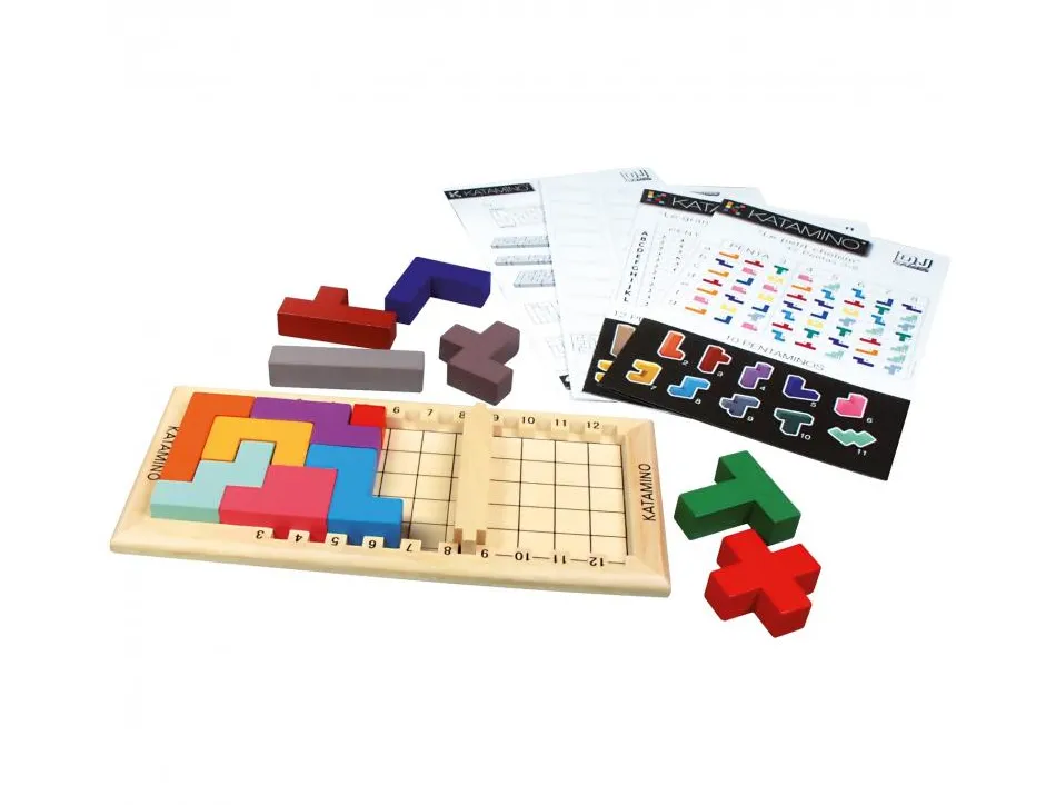 Logique reflexion gigamic katamino classic casse tete puzzle evolutif interet pedagogique logique 1 a 2