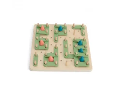 Logique reflexion smart bs toys plante un arbre 1 socle en bois 50 morceaux de bordure et 34 arbres