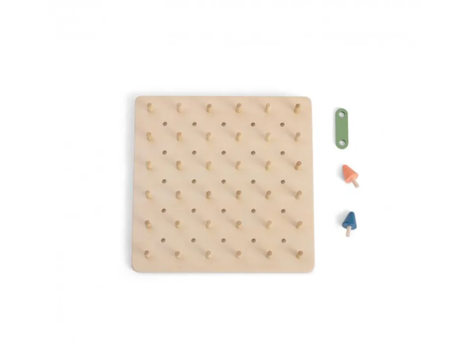 Logique reflexion smart bs toys plante un arbre 1 socle en bois 50 morceaux de bordure et 34 arbres