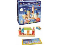 Logique reflexion smart camelot junior realiser un chemin en 3d 8 blocs en bois 1 chevalier et 1 princesse 48