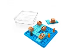 Logique reflexion smart chats tournent en rond 60 defis proposes 1 plateau de jeu 5 chats 4 pieces de jeu 1