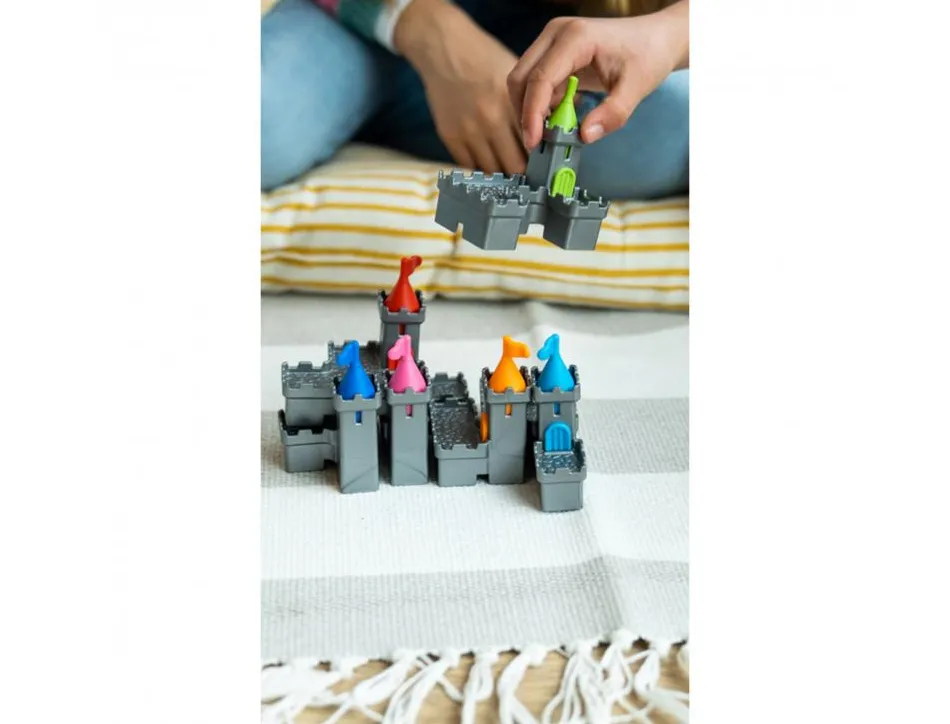 Logique reflexion smart chateau formes empilation des niveaux 80 defis 9 pieces chateau 3d 1 joueur