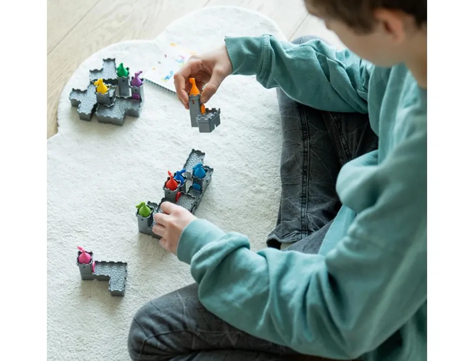 Logique reflexion smart chateau formes empilation des niveaux 80 defis 9 pieces chateau 3d 1 joueur