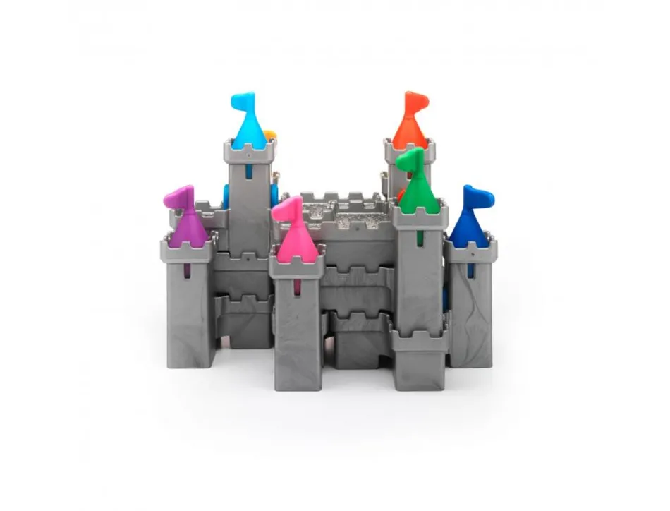 Logique reflexion smart chateau formes empilation des niveaux 80 defis 9 pieces chateau 3d 1 joueur