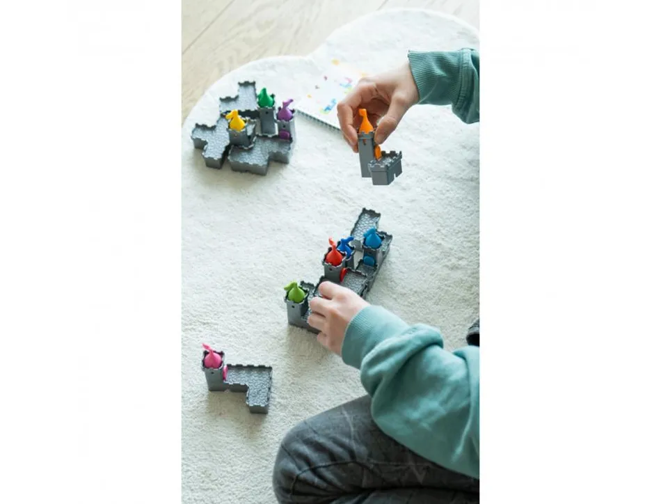Logique reflexion smart chateau formes empilation des niveaux 80 defis 9 pieces chateau 3d 1 joueur