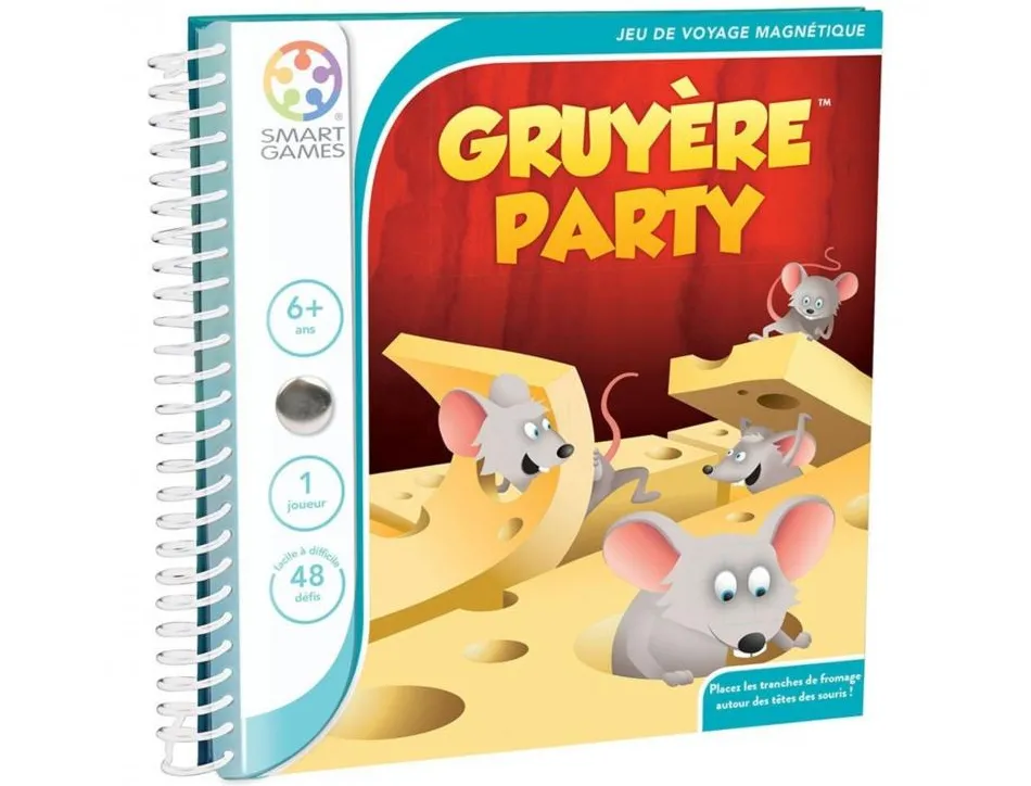 Logique reflexion smart gruyere party tranches de fromage et tetes de souris 48 defis et solutions 1 joueur