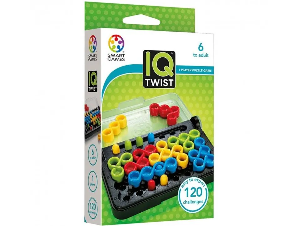 Logique reflexion smart iq twist picots a placer 8 pieces de puzzle 100 defis 5 niveaux de difficultes 1